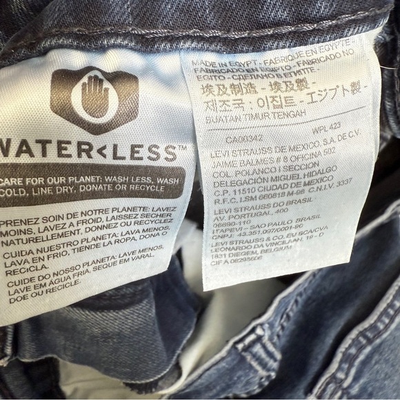 Levi's 514 Mens Jeans Size 33X32 Blue Straight Leg Pants Denim Medium Wash - Picture 6 of 7